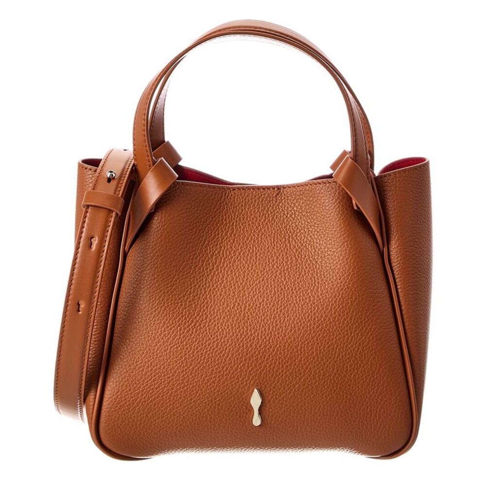 Christian Louboutin Betttina Mini Leather Tote, Brown